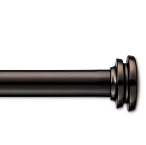 48"-84" Café Curtain Rod Oil Rubbed Bronze Room Essentials